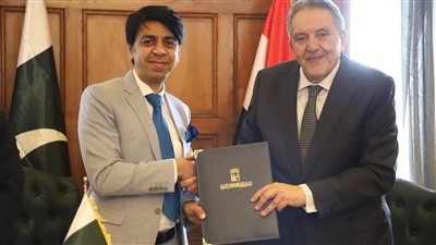 اتفاقية تعاون مشتركة بين غرفتي الإسكندرية ورالبندي بدولة باكستان