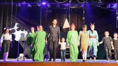 ختام العرض المسرحي 