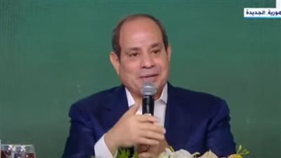 السيسي لـ المصريين: 
