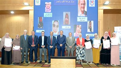 إقامة حفل لتكريم هيئة التمريض بمستشفيات جامعة المنصورة 