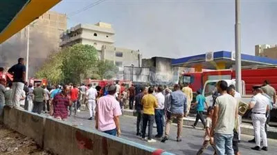 انفجار في محطة وقود بمحافظة قنا