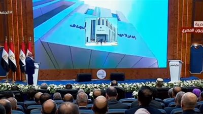 شاهد.. السيسي يفتتح 