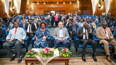 وزراء المياه الأفارقة يشاركون بحفل تدشين المركز الأفريقى للمياه والتكيف المناخي