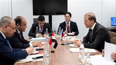 وزير الصناعة يبحث تعزيز التعاون مع كبري الشركات الروسية في مجالات الشحن 