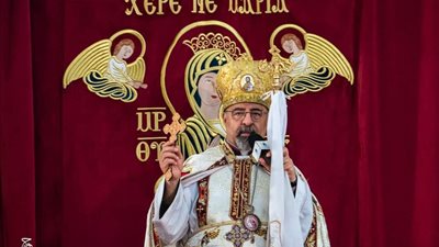 بطريرك الأقباط الكاثوليك يترأس قداس ذكرى الأربعين لمثلث الرحمات الأنبا كيرلس