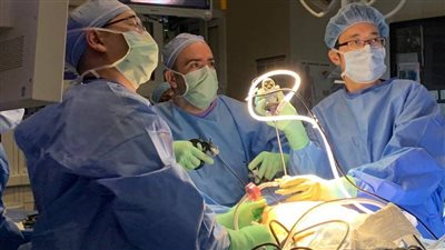 شاهد.. إجراء جراحة ناجحة لمخ جنين داخل رحم أمه بفرنسا