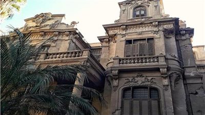 الأعلى للآثار: قصر ميخائيل لوقا غير آمن.. ويمثل خطرًا على المارة