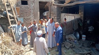 آخر تطورات انهيار سقف حوش في قنا.. مصرع سيدة و6 آخرين 