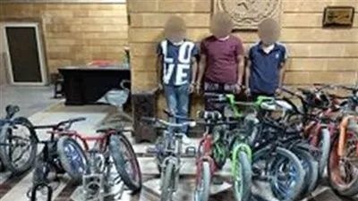 اعترافات عصابة سرقة الدراجات الهوائية بـ15 مايو