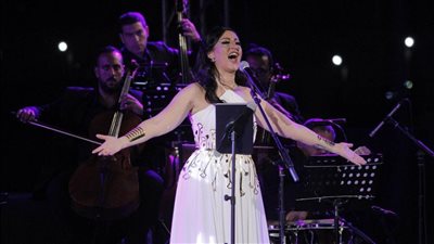 السوبرانو أميرة سليم تحيي ذكرى افتتاح متحف الحضارة بحضور عدد من الوزراء 