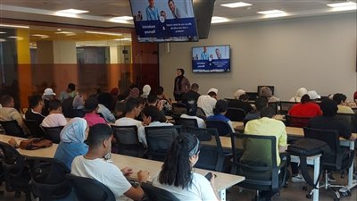 انطلاق فعاليات المعسكر التدريبى فى مسار الطلاب بمسابقة عين شمس تبتكر 2023