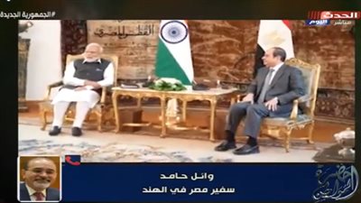 سفير مصر بالهند: الرئيس السيسي ورئيس الوزراء الهندي واجها تحديات متشابهة (فيديو)