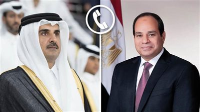 عاجل.. أمير قطر يهنئ الرئيس السيسي بعيد الأضحى المبارك