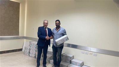 حياة كريمة بأسوان توزع 120 كرتونة بمناسبة عيد الأضحي المبارك