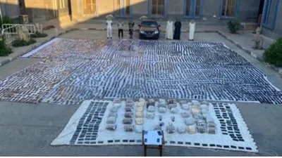 الداخلية تضبط كميات كبيرة من المخدرات بقيمة 35 مليون جنيه بجنوب سيناء