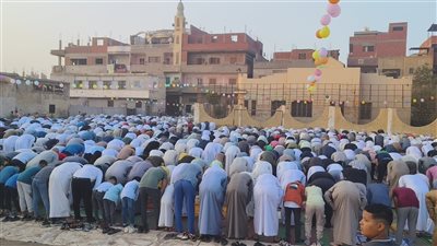 صلاة عيد الأضحي في الساحات ومساجد الدقهلية.. فيديو وصور 