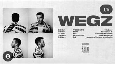 ويجز قريبا في لندن ضمن جولة غنائية حول العالم 