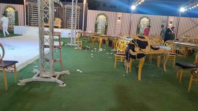 تفاصيل إلقاء مولوتوف على زفاف نجل تاجر أسماك شهير بالمنصورة وإصابة شخص