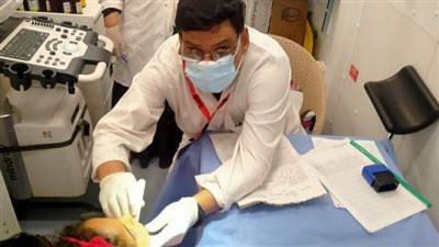 صحة الإسكندرية: الكشف ألف و150 مريض من رواد الساحل الشمالي (صور)