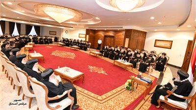 البابا تواضروس الثاني يعود إلى القاهرة بعد تعافيه من التهاب العصب السابع