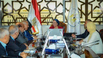 وزيرة البيئة تناقش آليات دعم تنفيذ مشروع انتاج الأخشاب الـ MDF في مصر