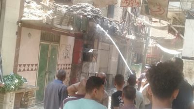 مصرع شخصين في حريق مطعم 