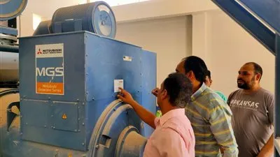 الانتهاء من تنفيذ محطة تنقية مياه الشرب والرافع الأوسط بمدينة ناصر وفقا للجدول الزمني 