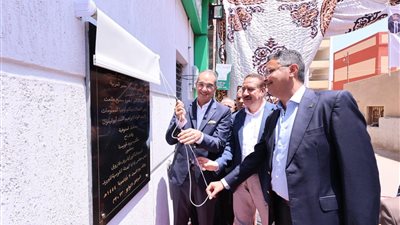 وزير الاتصالات ومحافظ المنوفية فى جولة موسعة لافتتاح وتفقد عدد من المشروعات