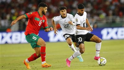 بـ10 لاعبين.. منتخب مصر الأولمبي يسقط أمام المغرب في نهائي كأس أمم إفريقيا تحت 23 سنة 