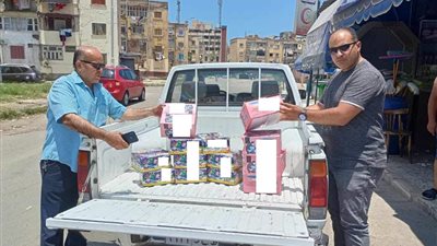 ضبط مئات العبوات من الأغذية مجهولة المصدر ببورسعيد