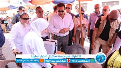 تفاصيل متابعة وزير الصحة نسب تردد المواطنين على حملة 
