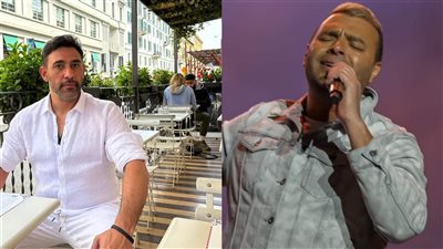 صلح رامي صبري وعمرو مصطفى على الهواء في 