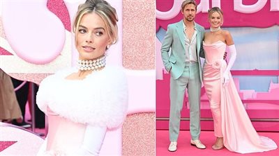 بريطانيا تحتفل بالعرض الخاص لفيلم باربي بحضور مارجو روبي ورايان جوسلينج