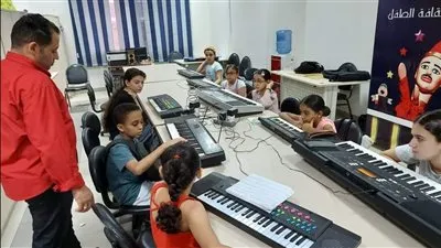 ورش فنية متنوعة لتعليم الخط العربى والأورج بثقافة المنوفية