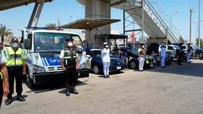 تحويلات مرورية لتنفيذ أعمال مشروع تقاطع امتداد محور الحضارة مع كورنيش النيل 