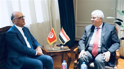 وزير التعليم العالي يستقبل السفير التونسي بالقاهرة