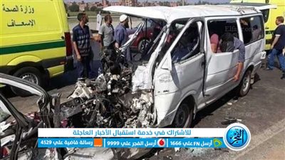 إصابة 7 أشخاص في حادث ميكروباص بالإسماعيلية