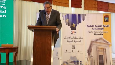 رئيس غرفة الإسكندرية: مصر أصبحت مركزًا إقليميًا للكهرباء والغاز لشرق البحر الأبيض (صور)