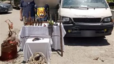 ضبط تشكيل عصابي بتهمة سرقة غرفة كهرباء في 15 مايو 