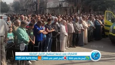 زوجين و3 من أبنائهما.. جنازة مهيبة لـ5 من أسرة واحدة ببني سويف ضحايا حادث الضبعة 