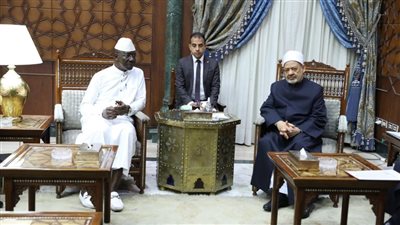 شيخ الأزهر يستقبل وزير الدفاع الغيني لبحث التعاون 