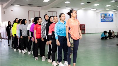 بدء اختبارات القدرات بكلية التربية الرياضية 