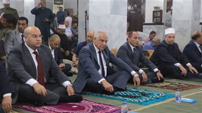 محافظ الجيزة يشهد احتفالية مديرية الأوقاف بالعام الهجري الجديد بمسجد خاتم المرسلين