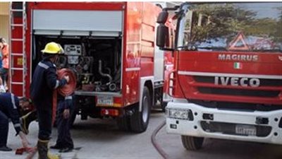 نشوب حريق داخل عقار سكني بالمقطم جنوب القاهرة