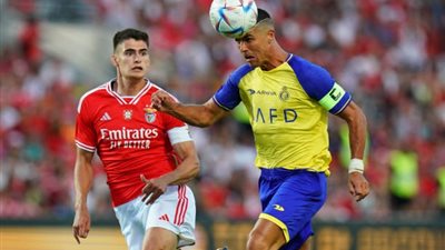 أهداف ونتيجة مباراة النصر السعودي وبنفيكا.. بمشاركة كريستيانو رونالدو ودي ماريا