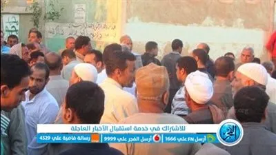 تشييع جثمان طفل غرق في مياه النيل ببني سويف