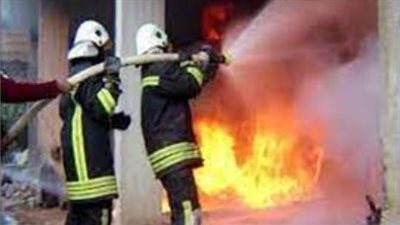 عاجل.. حريق هائل داخل شقتين سكنيتين بأحدى الأبراج بالمقطم 