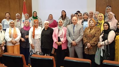 تنظيم ندوة توعوية لمسؤولات المرأة بشركات الإنتاج الحربي