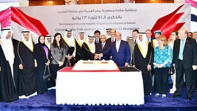 سفارة مصر بالبحرين تحتفي بذكرى ٢٣ يوليو