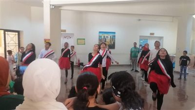قصور الثقافة تقدم عروضا فنية لأطفال الأسمرات احتفالا بذكرى ثورة يوليو (صور)